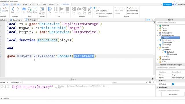 Use the HTTP Service in Roblox to Connect Your Game to External Data Sources смотреть онлайн