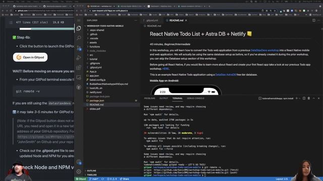 Learn how to implement React Native Mobile application смотреть онлайн