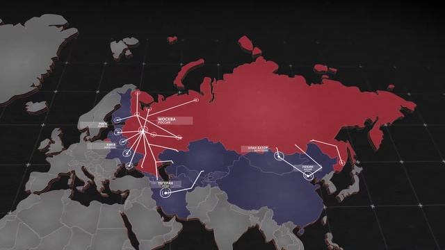 РУСГРУЗ Заставка. 3D Карта Мира смотреть онлайн