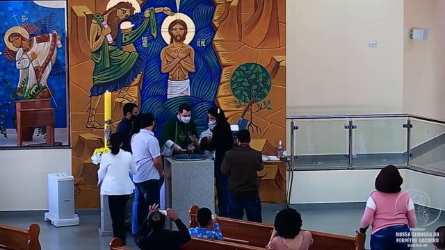 Santa Missa do 19° Domingo do Tempo Comum | Sacramento do Batismo | 09 de agosto às 8h смотреть онлайн