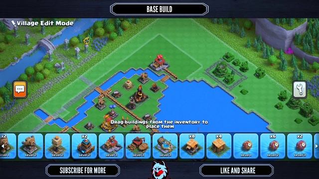 Balloon Lagoon Level 3 Base Layout | Clan Capital Base | Balloon Lagoon Base 3 Layout - Coc смотреть онлайн