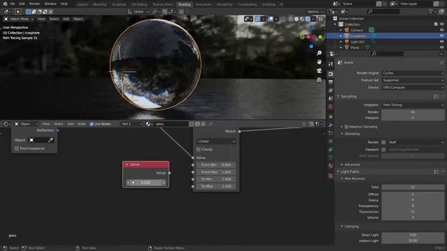 Blender cycles continuous glass dispersion смотреть онлайн