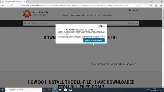 Fix: D3DCOMPILER_43.dll Error when launching the Epic Games Launcher смотреть онлайн