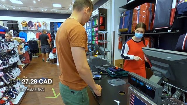 РАСПРОДАЖИ В КАНАДЕ | БРЕНДОВЫЕ ВЕЩИ ЗА КОПЕЙКИ смотреть онлайн