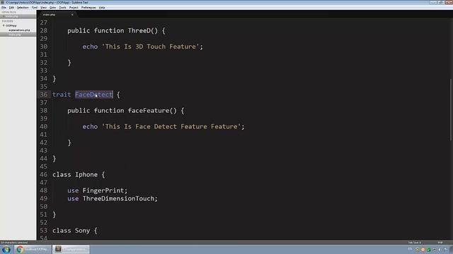 Learn Object Oriented PHP #29 - Traits Part 2 смотреть онлайн