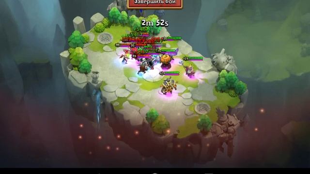 Королевская битва в Битве Замков (Castle Clash) смотреть онлайн