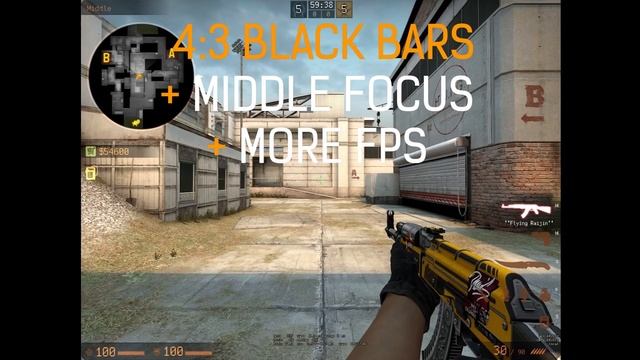 BEST ASPECT RATIO | 16:9 VS 4:3 STRETCHED VS BLACK BARS - CS:GO Guide смотреть онлайн