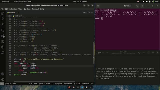 Python Dictionaries смотреть онлайн