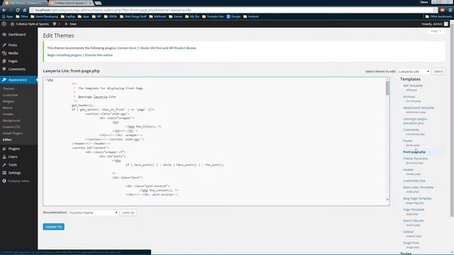 Manipulating Wordpress Theme Using CSS - Wordpress Tutorial смотреть онлайн