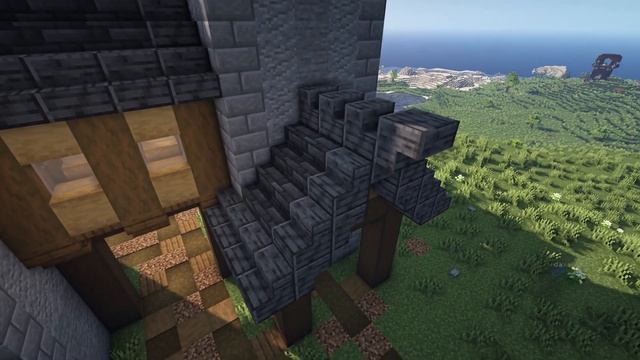 Gatehouse in Minecraft | TUTORIAL | HOW to MAKE a Minecraft Base / Fort / Castle смотреть онлайн