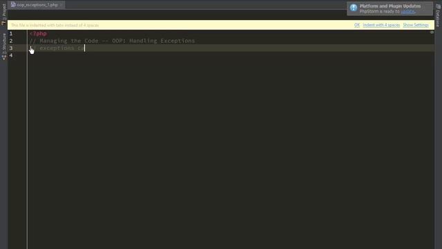 OOP: Handling Exceptions смотреть онлайн