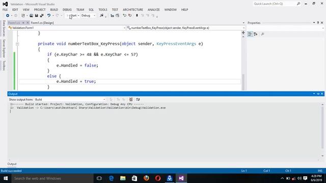 Validation in C Sharp. C# Tutorail in HIndi смотреть онлайн