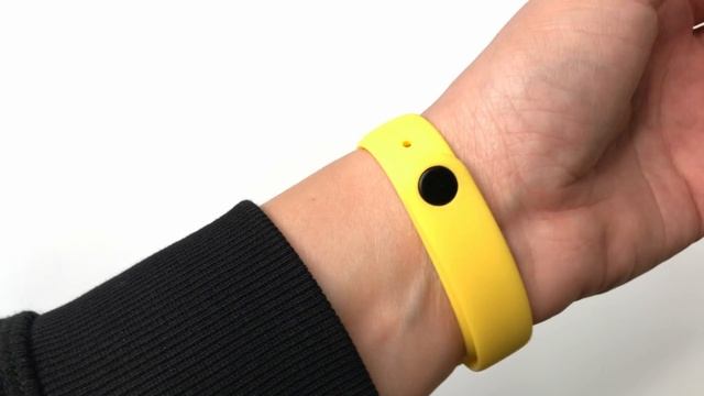 Ремешок Gurdini фитнес браслета Xiaomi Mi Band 3/4 силиконовый желтый смотреть онлайн