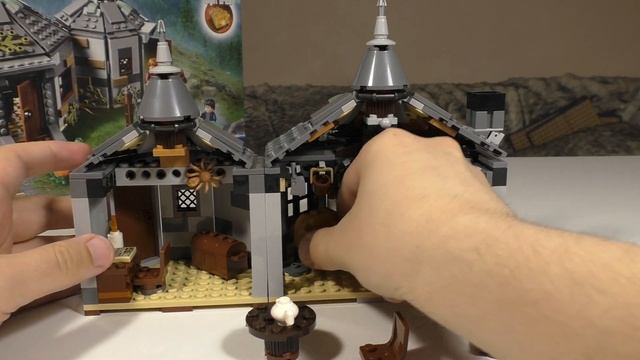 Хижина Хагрида - Lego Гарри Поттер 75947. Обзор смотреть онлайн