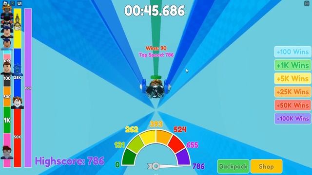 PARAQUEDISMO COM PESOS NO ROBLOX (Skydive Race Clicker) смотреть онлайн