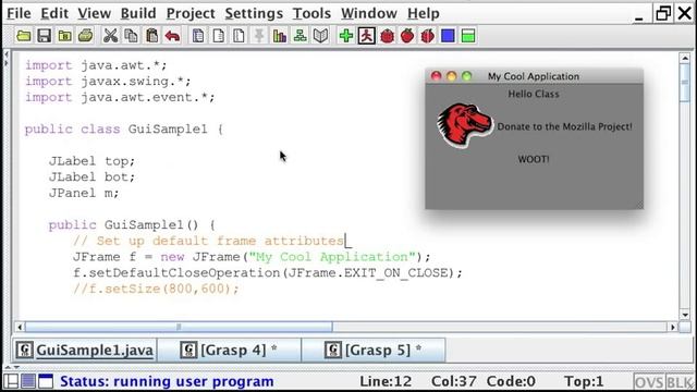 Introduction to Graphical User Interfaces in Java смотреть онлайн