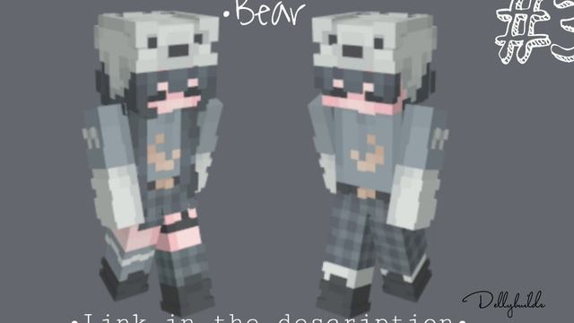 Aesthetic Minecraft Matching Skins|Dellydear смотреть онлайн