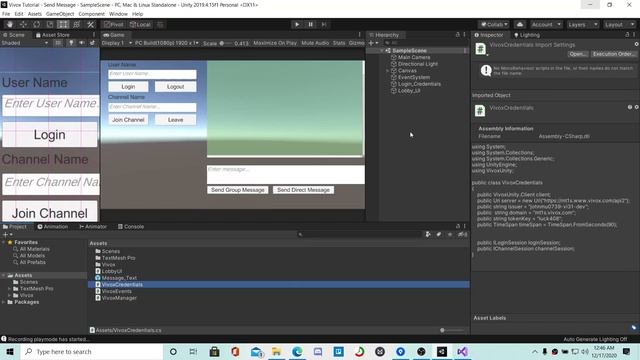 VivoxVoiceChat #4 - Send Channel Text Messages [C# Unity] in 2020 смотреть онлайн
