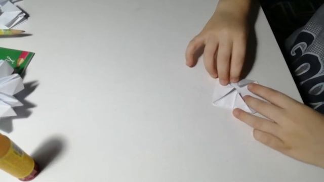 Антистресс из бумаги *оригами* смотреть онлайн