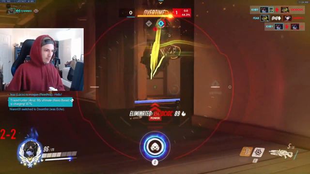 Grinding Before Overwatch 2 drops - cd37 High SR Overwatch Gameplay смотреть онлайн