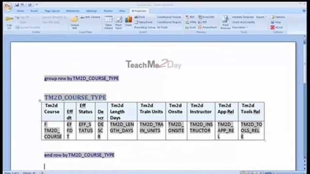 PeopleSoft BI Publisher Webinar from TeachMe2Day смотреть онлайн