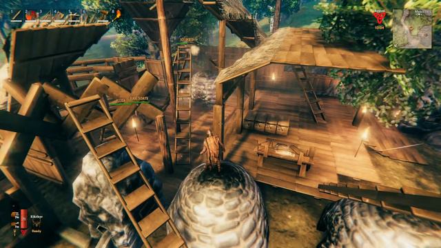 Valheim Multiplayer Gameplay - This Fort Has Seen Better Days! - Episode 12 смотреть онлайн