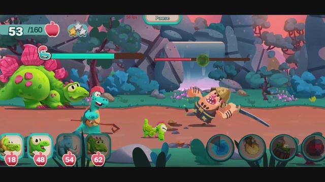 ▶️33 || Dino Bash 2 Travel Through Time Gameplay || Dinosaurs смотреть онлайн