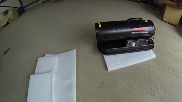Diesel Torpedo Heater Zobo ZB K70 20kw - Unboxing & Trial run смотреть онлайн