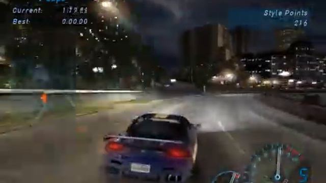 Need for speed underground RX7 time trial смотреть онлайн