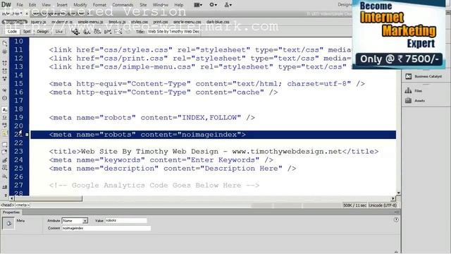 1 Search Engine Optimization Tutorial Getting Your Site Listed In Google and Bing Part 1 of 3 n смотреть онлайн