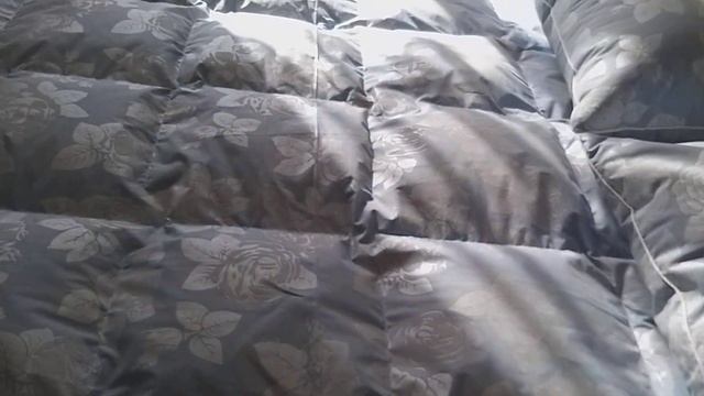 Пуховое одеяло и подушки! Комплект! Наполнитель 100% гусиный пух! смотреть онлайн