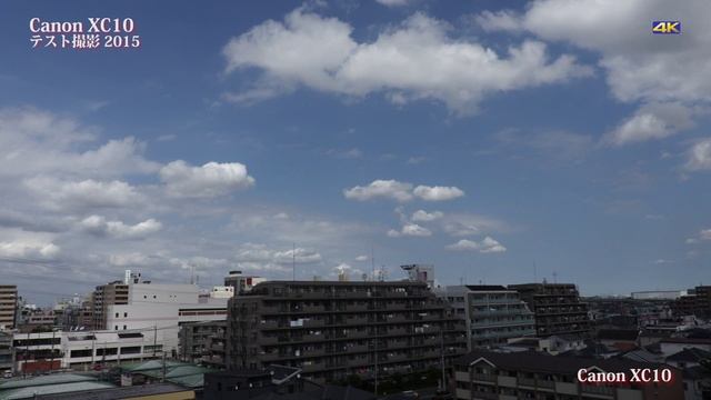 《4K動画》Canon XC10 テスト撮影 смотреть онлайн