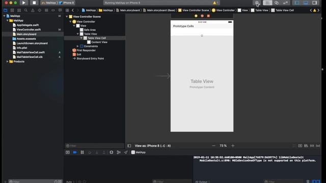 Swift 4 UITableView Custom Cell - Создаем Custom Cell - Уроки Swift - Часть 2 смотреть онлайн