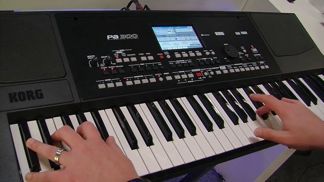Korg Pa300 Pro Arranger Keyboard Demo - PART 1 PMTVUK смотреть онлайн