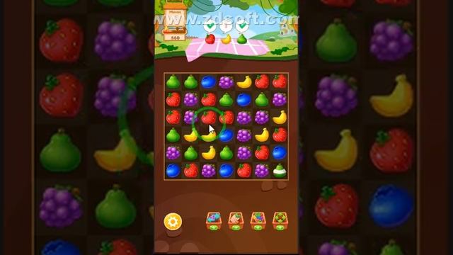 Fruit Mania – Match 3 Game Unity смотреть онлайн