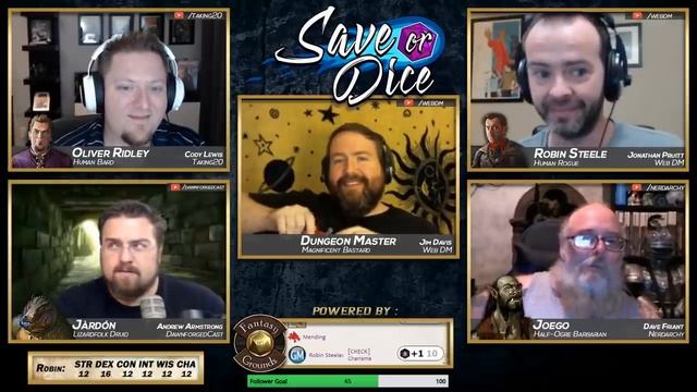 Save or Dice | Session 0 (Secret Stream) - Invitations | Web DM, Nerdarchy, Taking20, DawnforgedCas смотреть онлайн