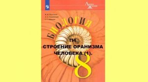 П4 СТРОЕНИЕ ОРАНИЗМА ЧЕЛОВЕКА (1).  БИОЛОГИЯ 8 КЛАСС, АУДИОУЧЕБНИК, СЛУШАТЬ ОНЛАЙН, ШКОЛА РОССИИ