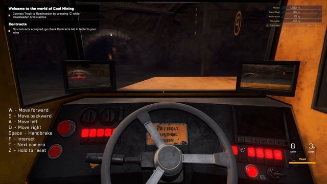 FIRST LOOK! - Coal Mining Simulator #1 - Underground Coal Mine смотреть онлайн