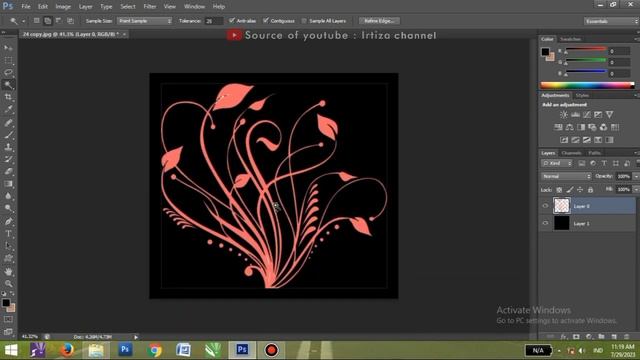 Cara mengubah gambar format JPEG menjadi PNG | Tutorial photoshop смотреть онлайн