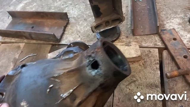 перепресовка чулков уазовского моста для самодельного трактора.... смотреть онлайн