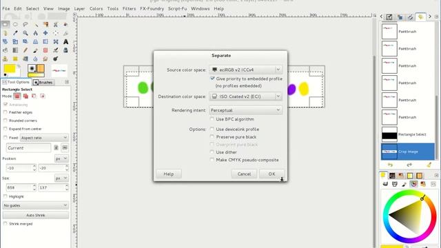 making a RGB safe palette to CMYK process смотреть онлайн