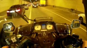 Honda Goldwing GL1500SE использование в городе.