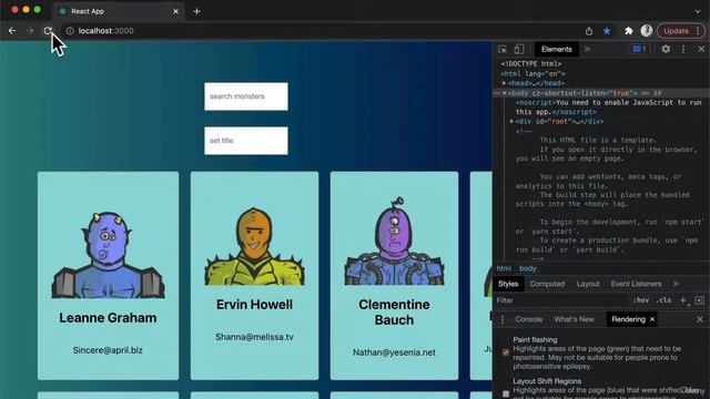 03 React Basics - 051 DOM Paint Flashing смотреть онлайн