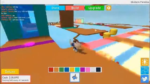 ШОК!!! Построил ГИГАНТСКУЮ обби карту в игре Obstakle Paradis - СОЗДАЙ СВОЁ ОББИ! Roblox. смотреть онлайн
