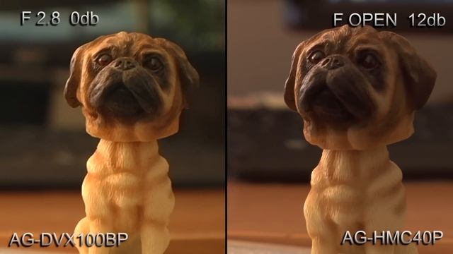 DVX100b vs HMC40 lowlight and motion test 24p Shutter 1/60 смотреть онлайн