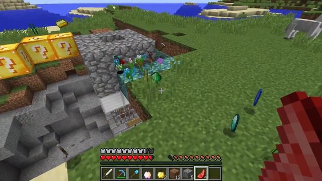 Дом из ЛАКИ БЛОКОВ в МАЙНКРАФТЕ ! Челлендж ЛАКИ БЛОКИ ! Лаки гонка мод, лаки битва смотреть онлайн