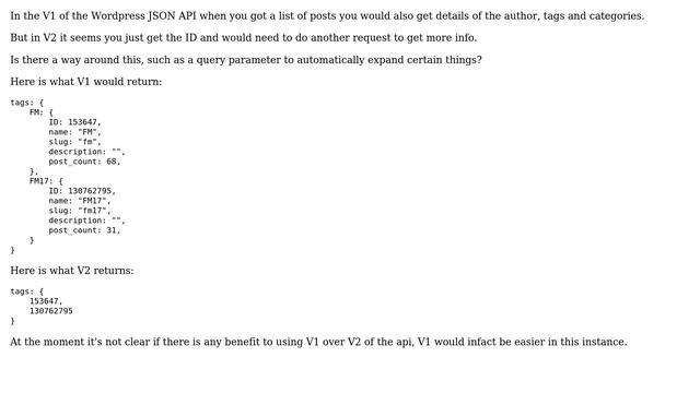 Wordpress: Expand author, tags and categories in the Wordpress JSON API смотреть онлайн