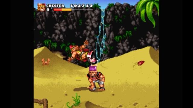 Super Nintendo (Snes) 16-bit Stone Protectors Битва с Боссами
