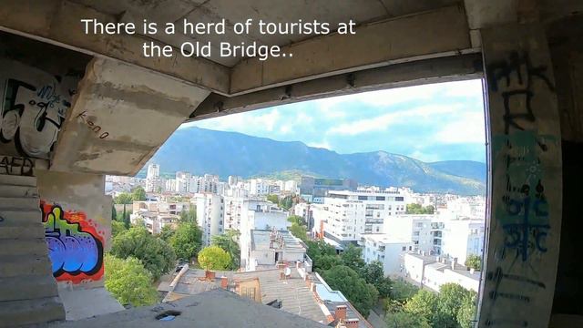 A Dark History - the Sniper Tower - Mostar, Bosnia смотреть онлайн