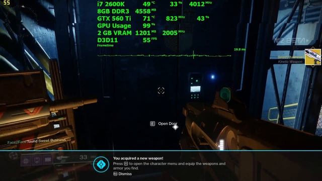 GeForce GTX 560 Ti 2GB - DESTINY 2 (BETA) - 1080p смотреть онлайн